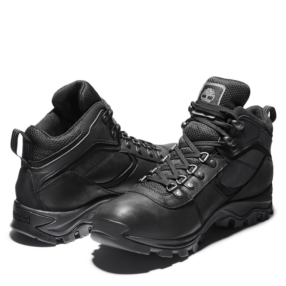 Timberland Παπούτσια Πεζοπορίας Ανδρικα Μαυρα - Mt. Maddsen Mid Waterproof - Greece 7936154-AR